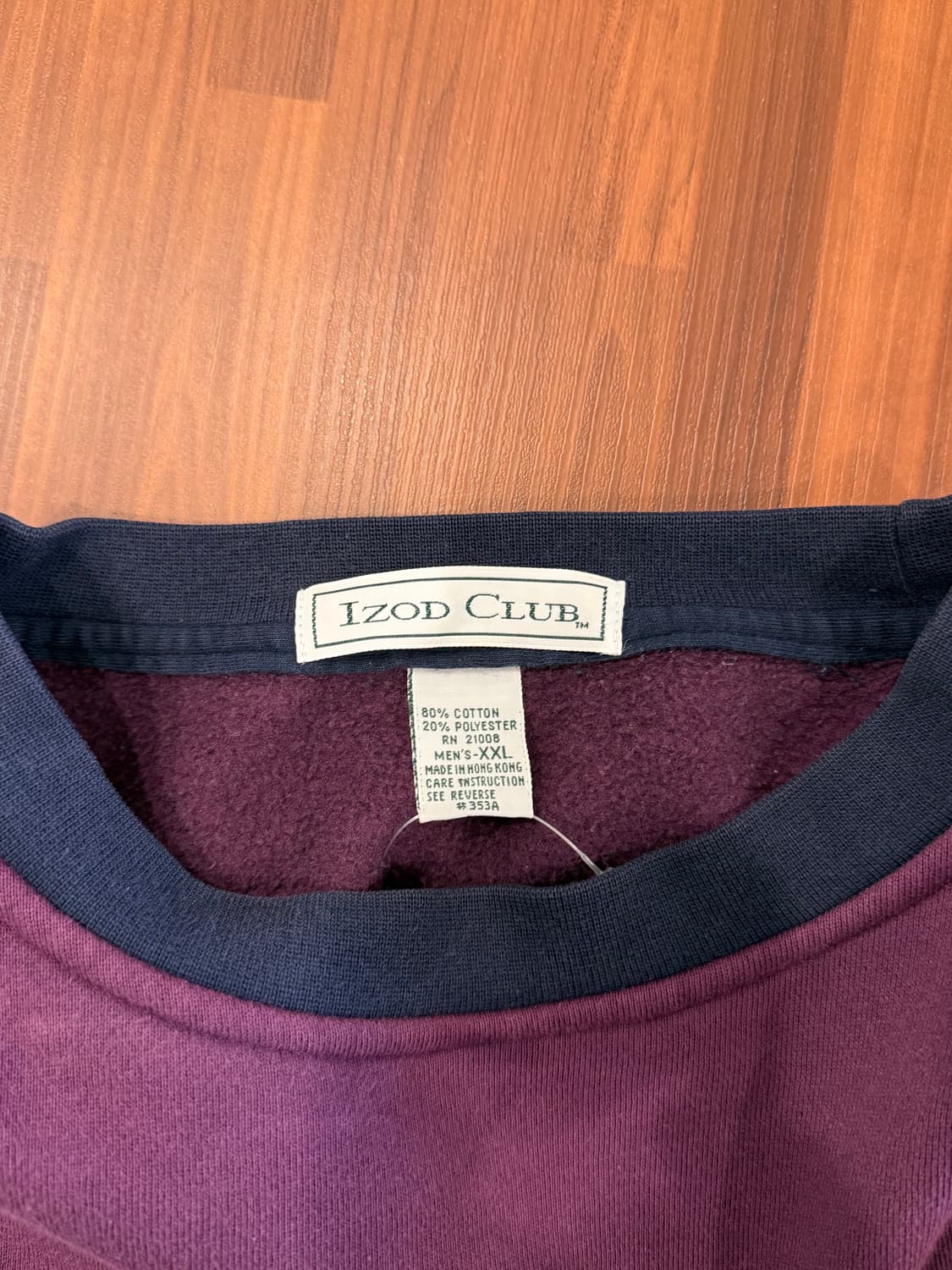 00s Izod Club 아이조드 클럽 빈티지 스웻 셔츠 상품이미지10