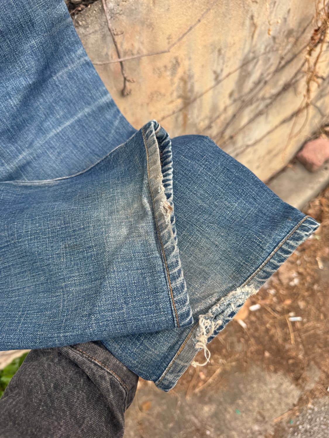 90s 리바이스 빈티지 501 워싱 데님 팬츠 32 상품이미지7