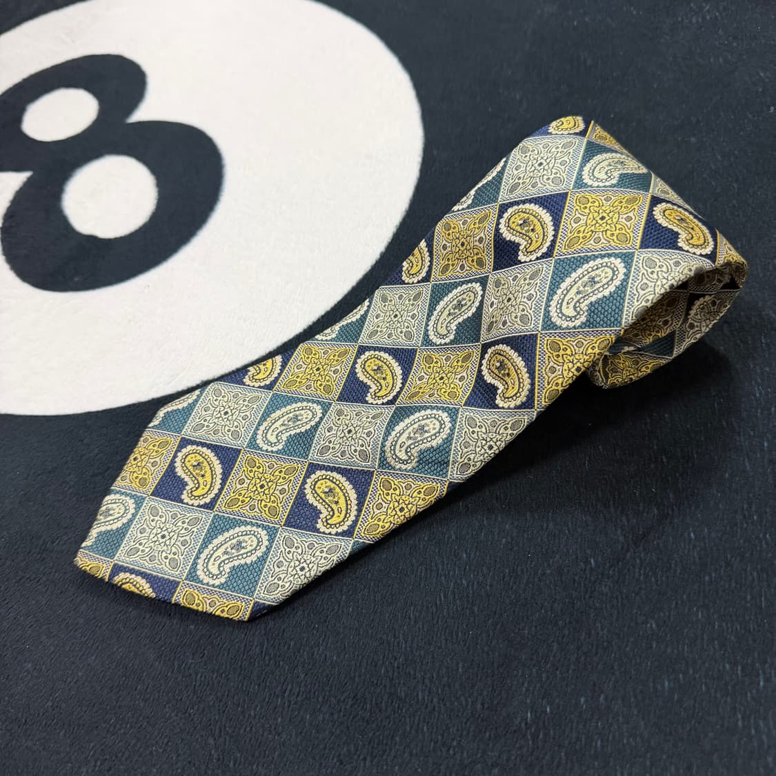 지방시 빈티지 실크 넥타이 (Gold) 상품이미지1