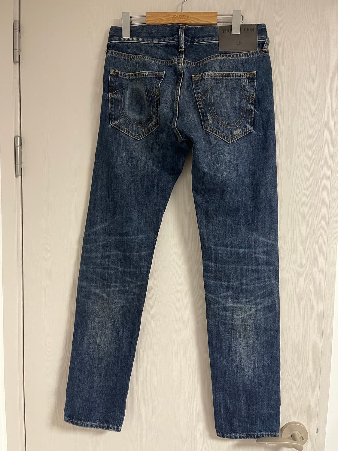 트루 릴리젼(True Religion) 디스트로이드 셀비지 데님 30 상품이미지3