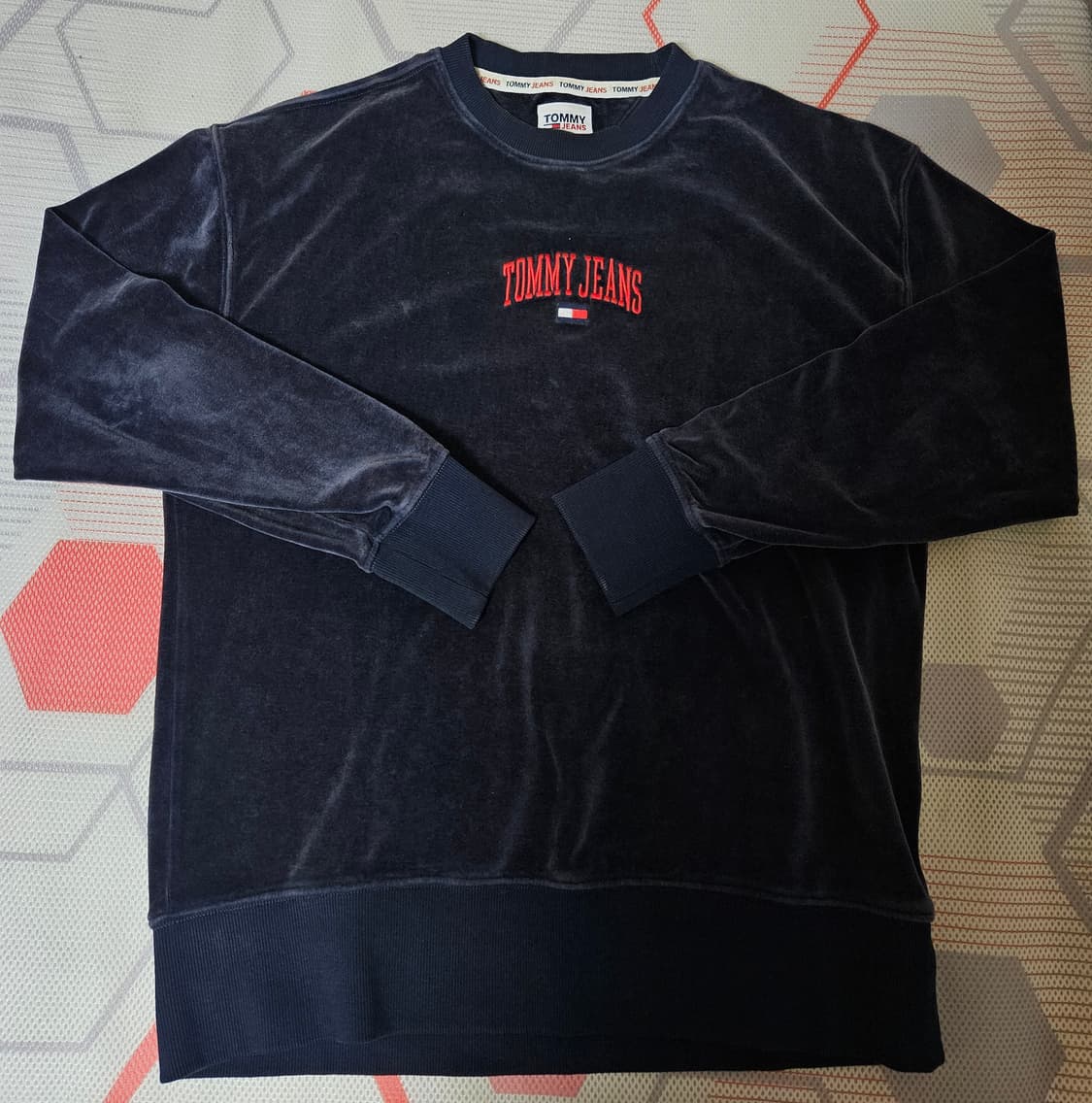 타미 컬리지 벨루어 맨투맨 상품이미지2