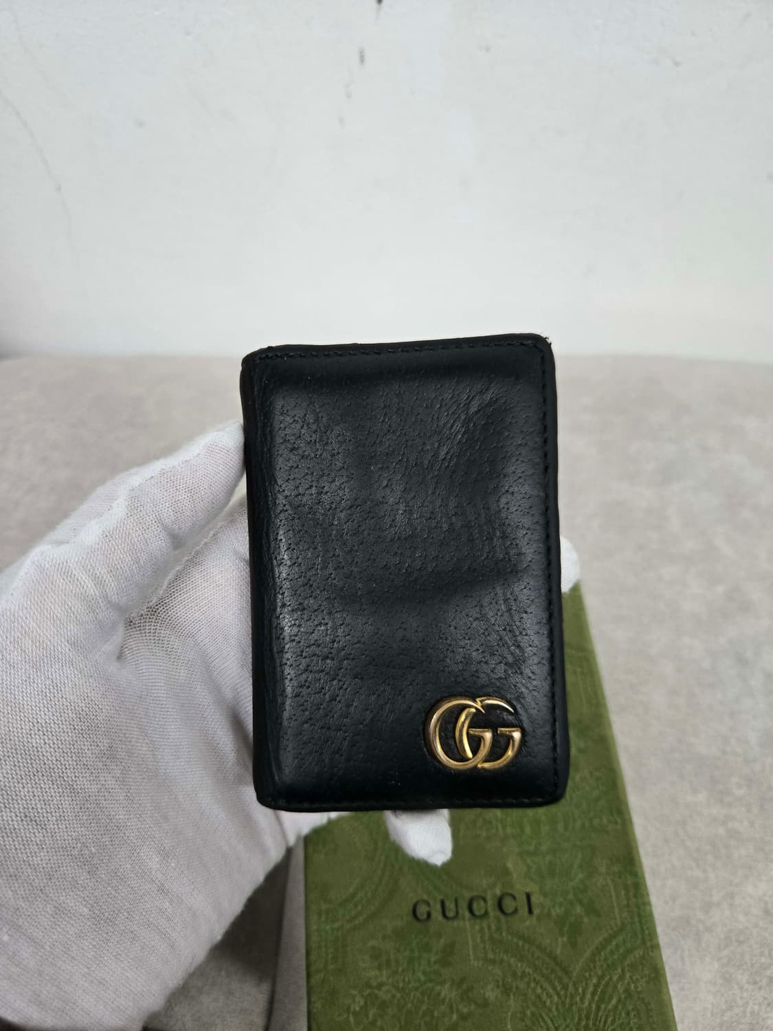 [보증서 정품] 구찌 마몬트 카드지갑 상품이미지1