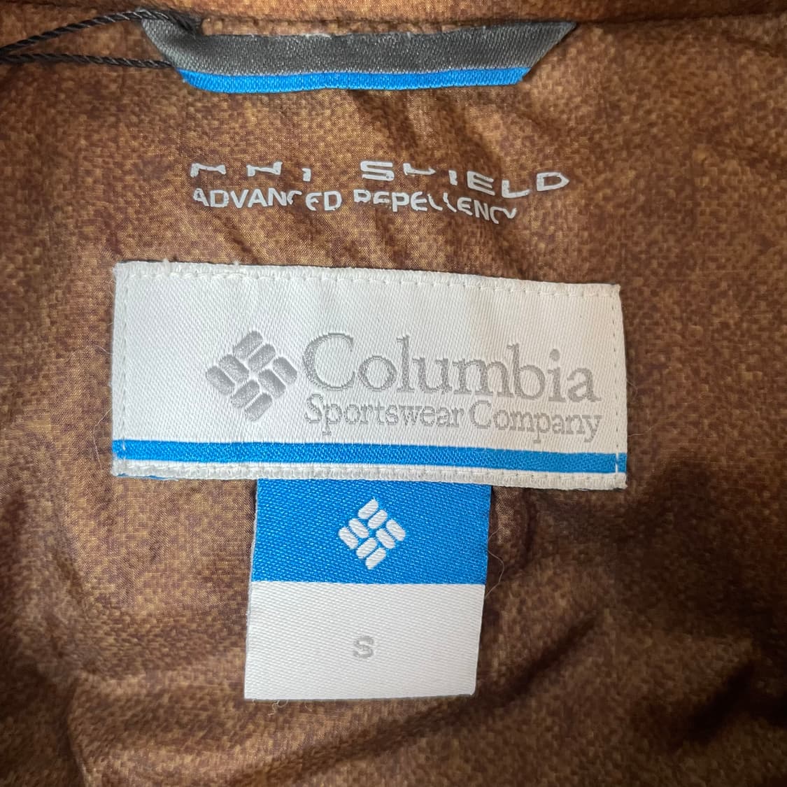 콜롬비아 여성 옴니쉴드 브라운 구스 다운 패딩 S 상품이미지6