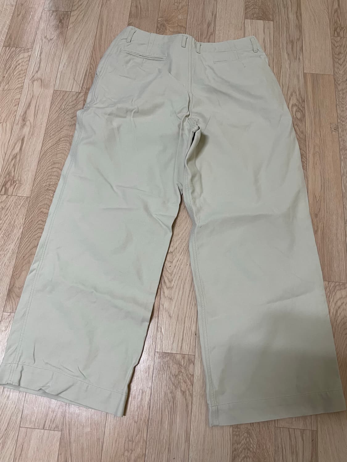 토마스모어 와이드핏 면바지 상품이미지1