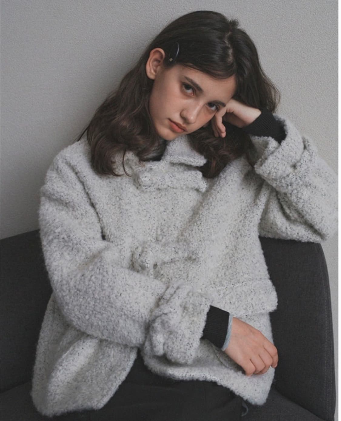 오로 헤어리 코트 상품이미지2