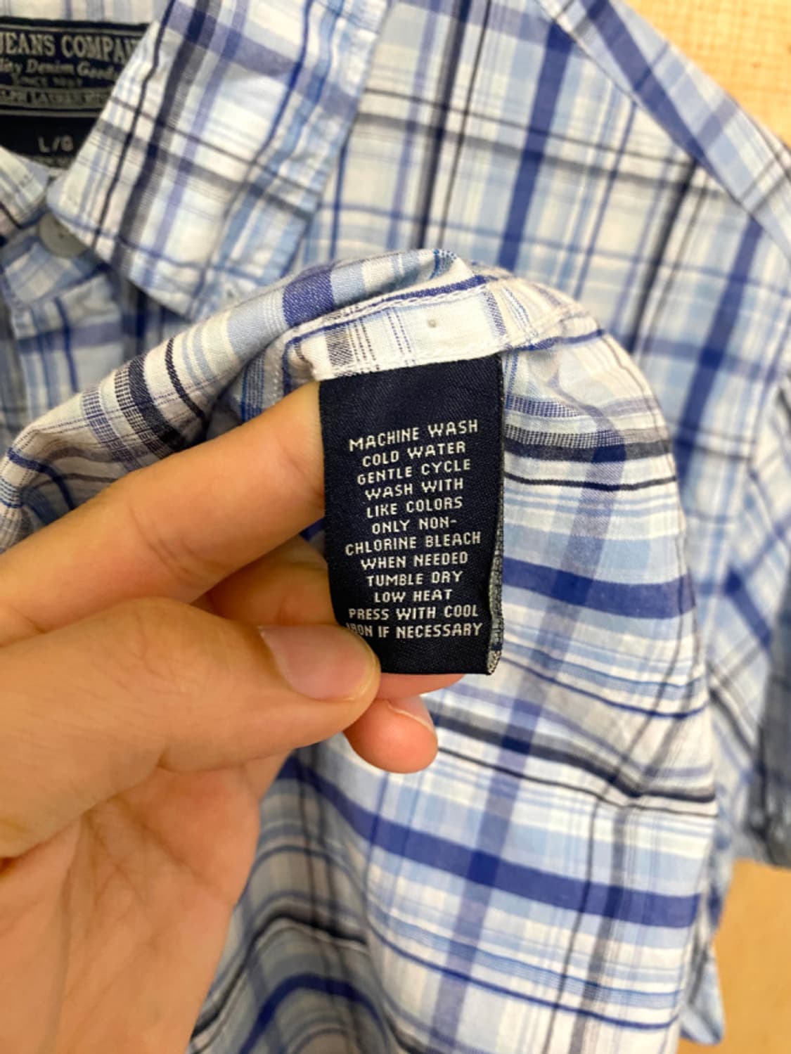 POLO JEANS madras check shirts 상품이미지7
