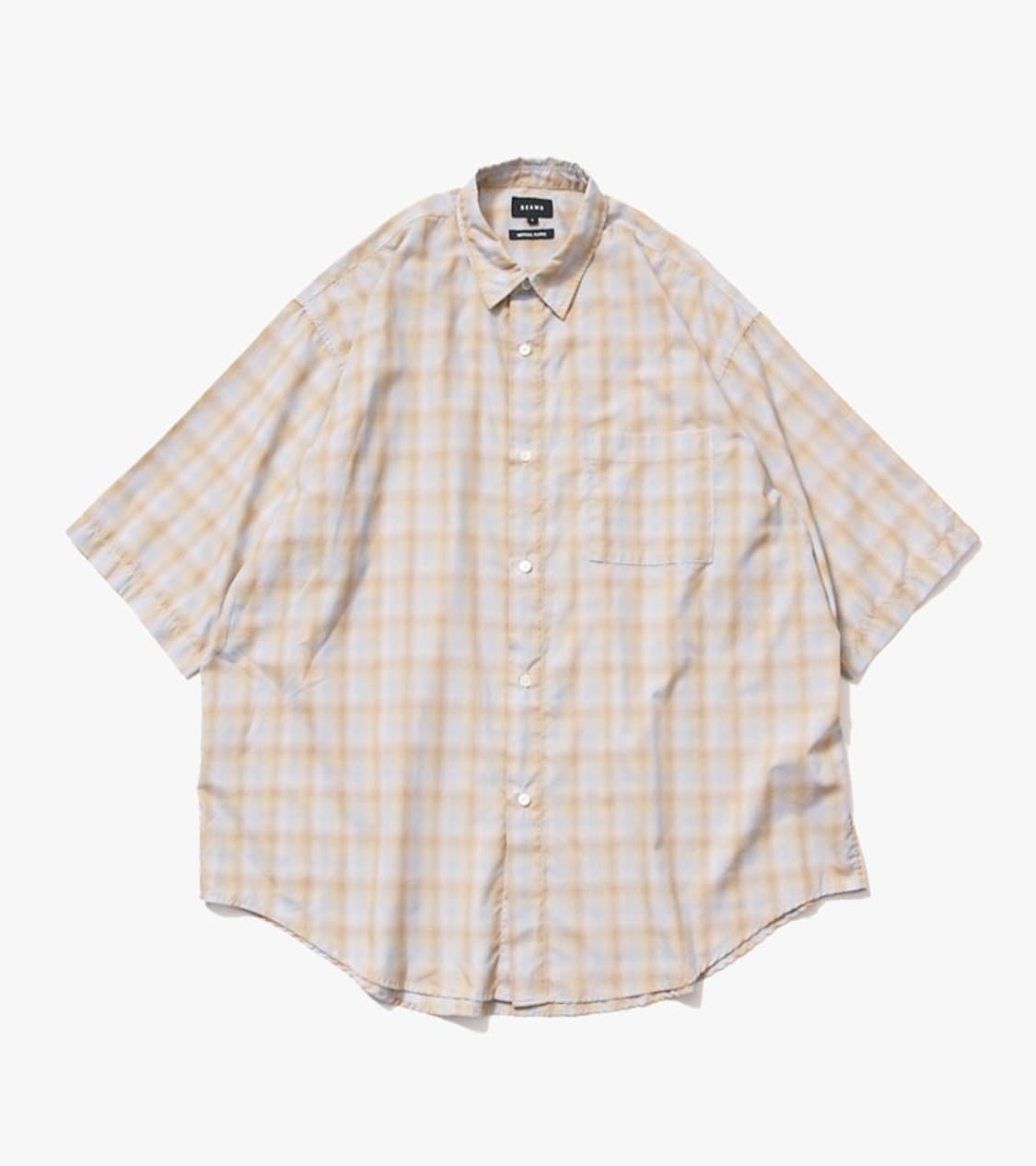 BEAMS - OMBRE CHECK EASY SHIRT 상품이미지1