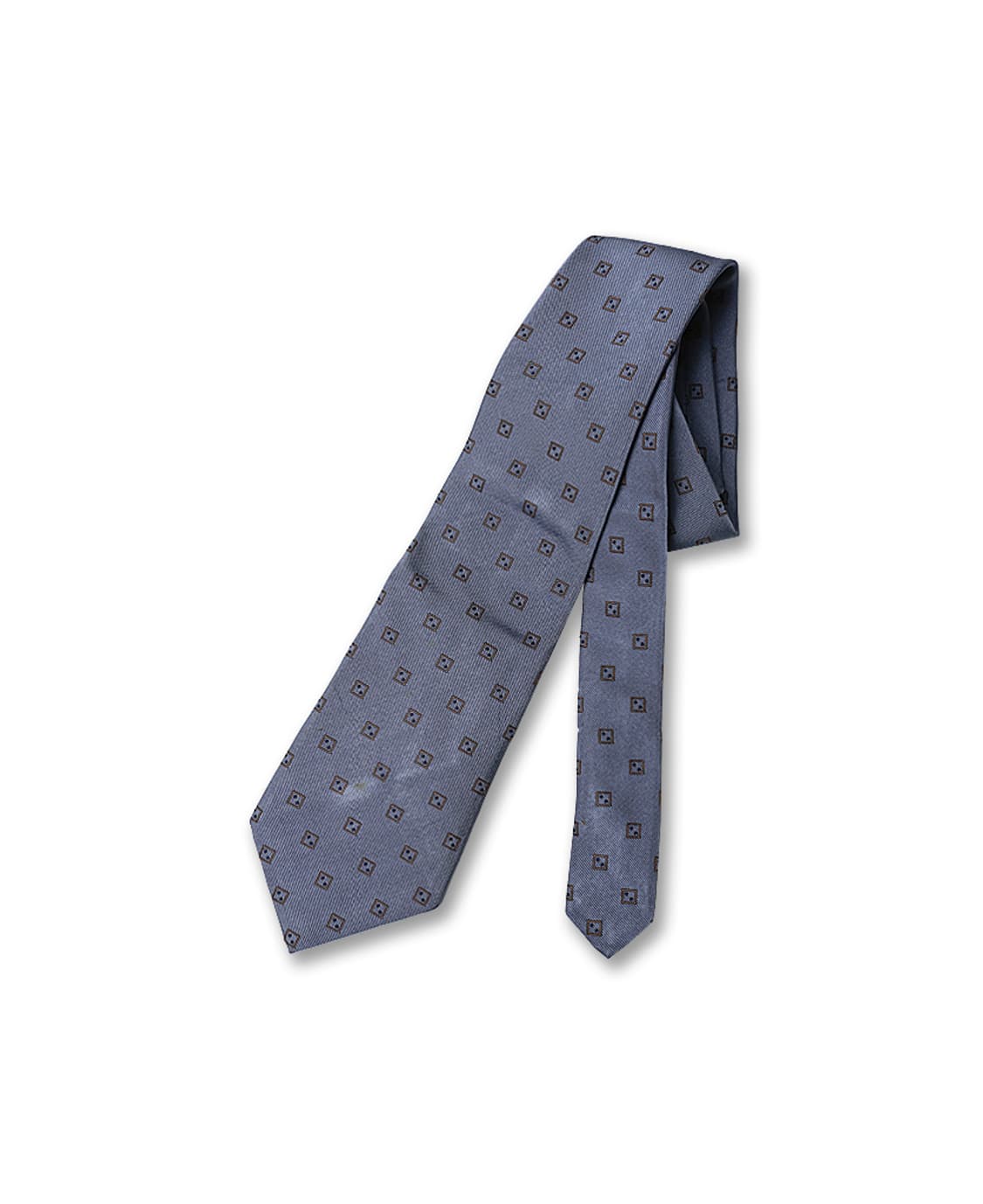 드레익스 [Drake's] 페이드 네이비 도트 스퀘어 패턴 타이 상품이미지1