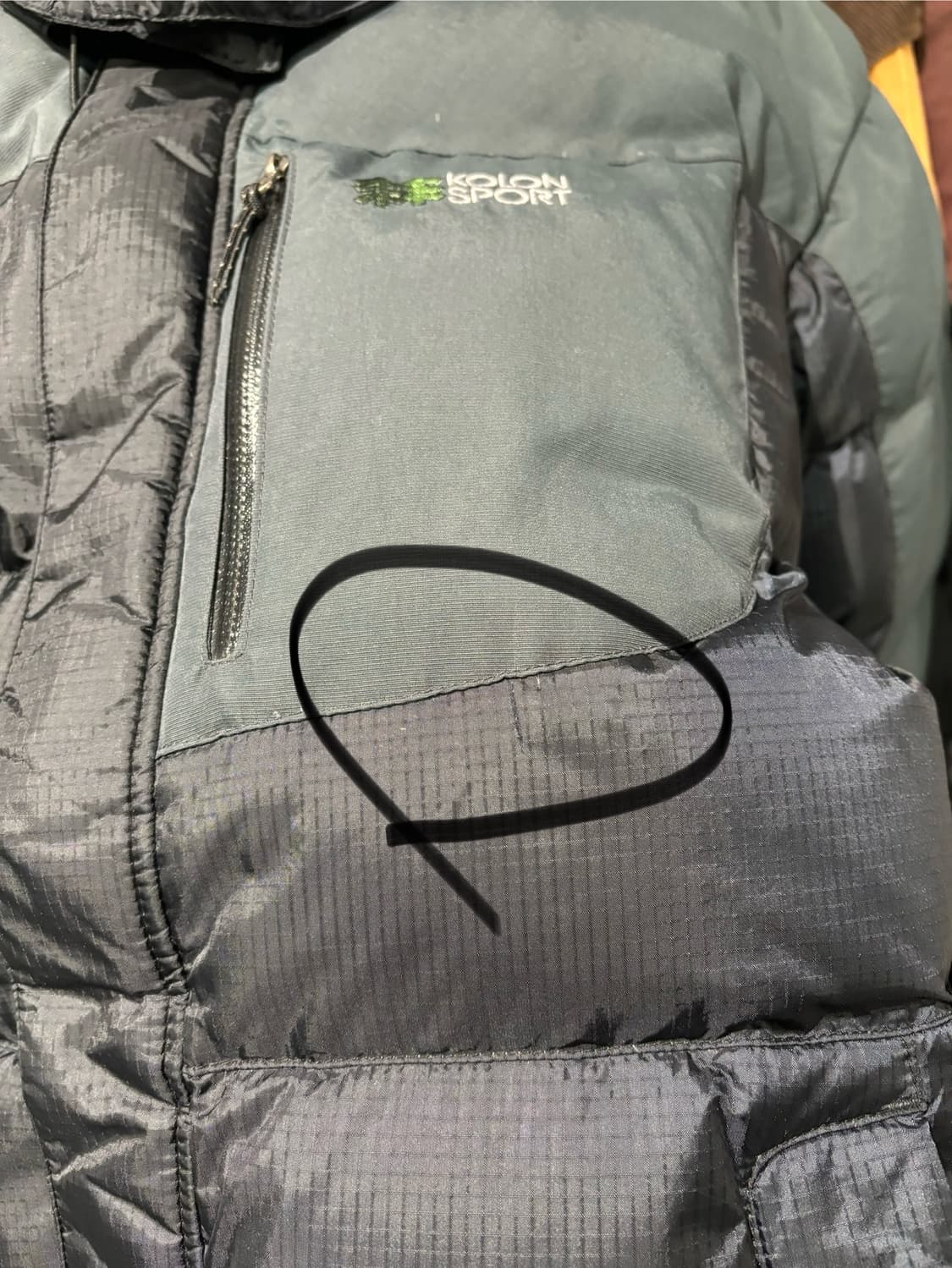 ❤️‍🔥코오롱 준대장급 다운 패딩❤️‍🔥 상품이미지7