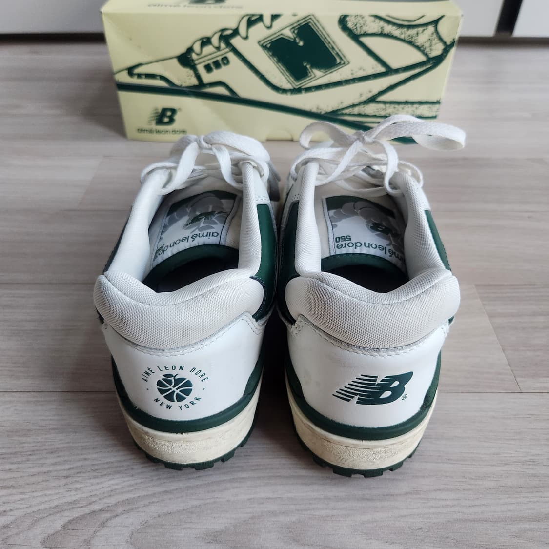 뉴발란스 에임레온도르 550 그린 270 aime leon dore 상품이미지1