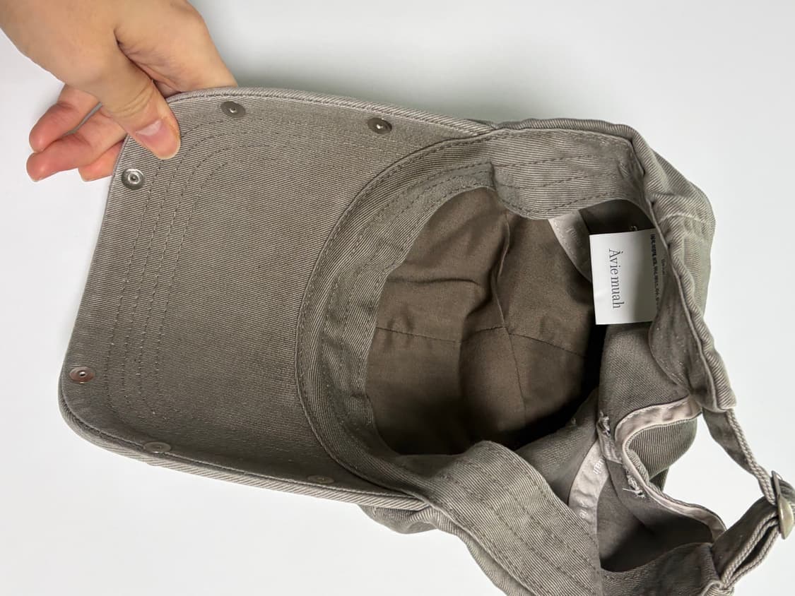 아비에무아 빈티지 리벳캡 카키 거의새상품 상품이미지2