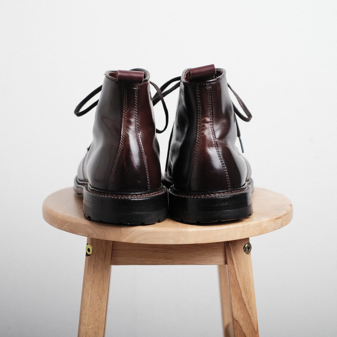 알든 40258HC 8.5D사이즈 버건디 코도반 NST 탱커 부츠 상품이미지5