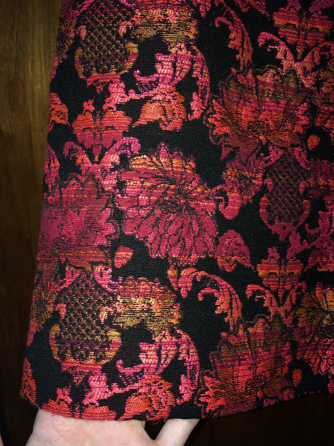 엔틱 자카드 미니 스커트 상품이미지2