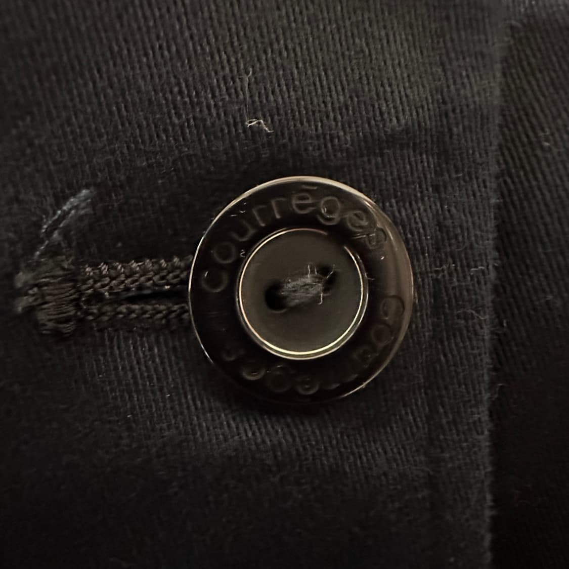 COURREGES classic skirt navy 상품이미지3