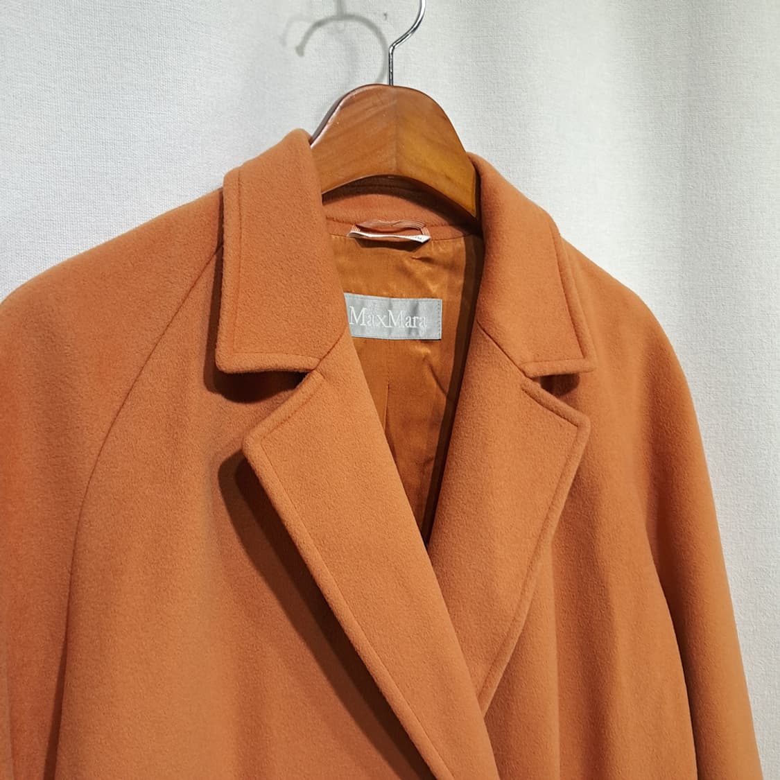 CN981W M 막스마라 소프트브라운 퓨어버진울 롱코트 상품이미지9