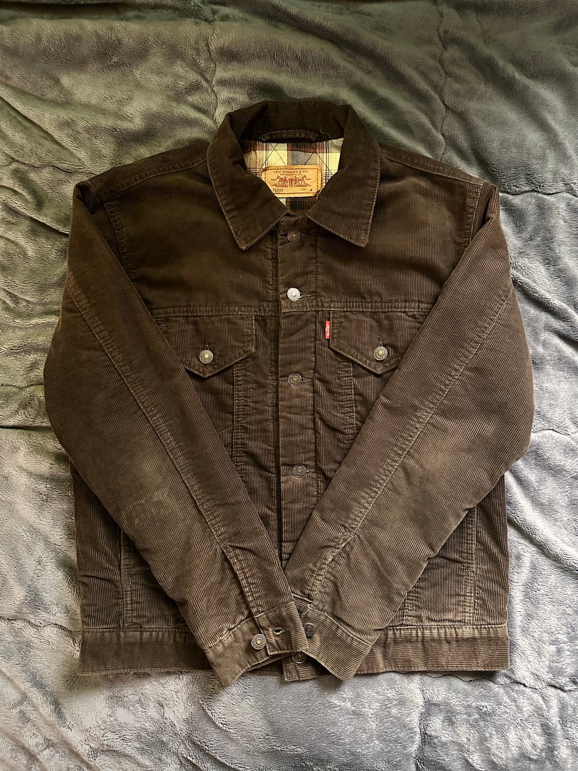00s 리바이스 코듀로이 자켓 브라운 상품이미지1