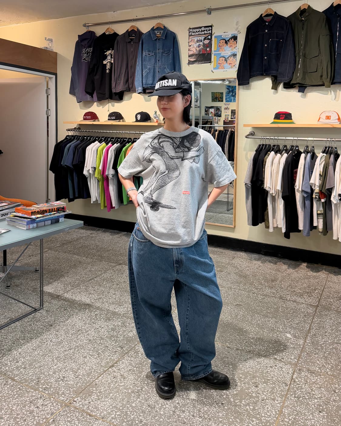 슈프림 x wtaps Live To Ride 티셔츠 2007fw 상품이미지3