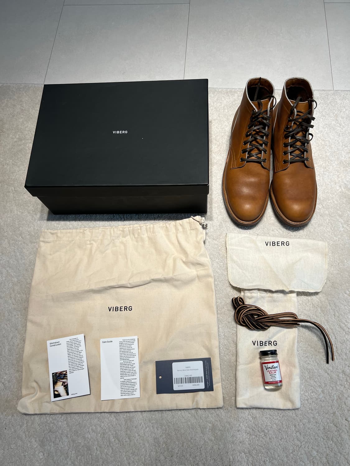 바이버그 viberg 서비스 부츠 상품이미지2