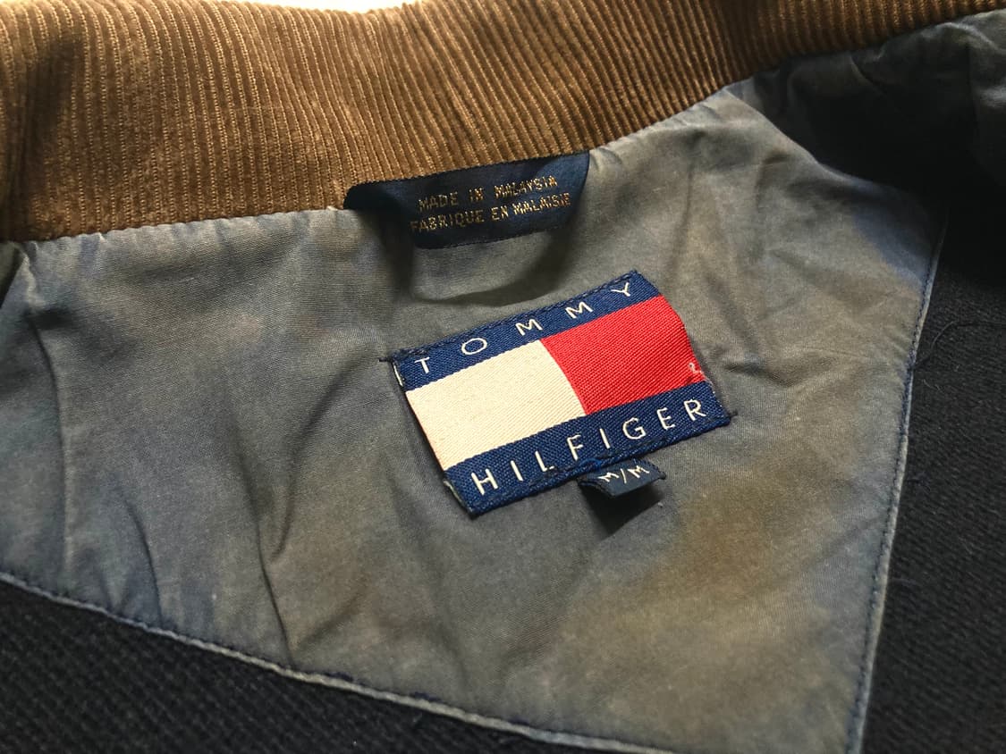 90s 타미힐피거 파이어맨 울 코트 100-105 상품이미지9