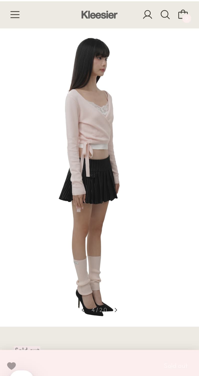 클리시어 canele fake pocket skirt(공홈품절) 상품이미지3