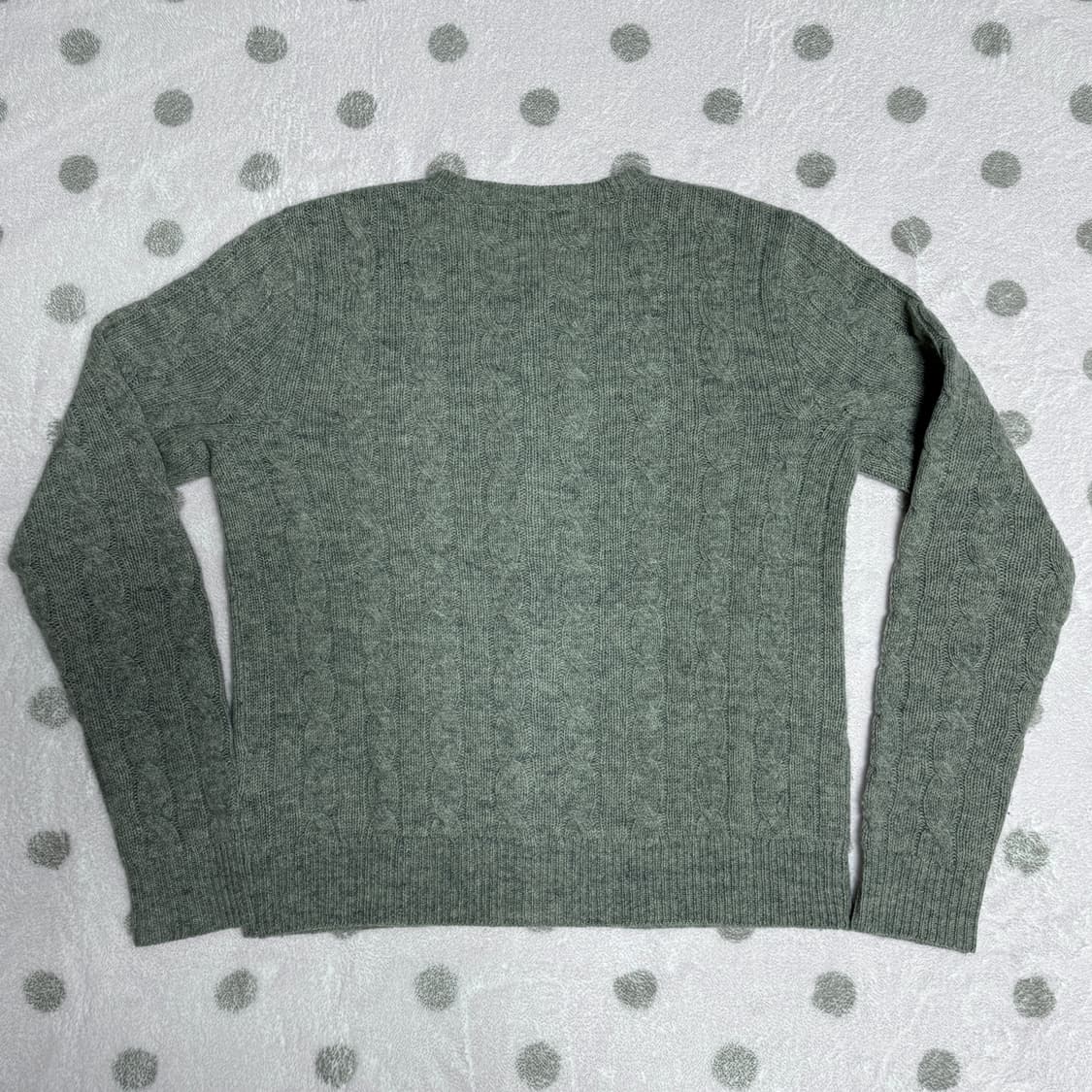 폴로 캐시미어 메리노울 가디건 상품이미지2