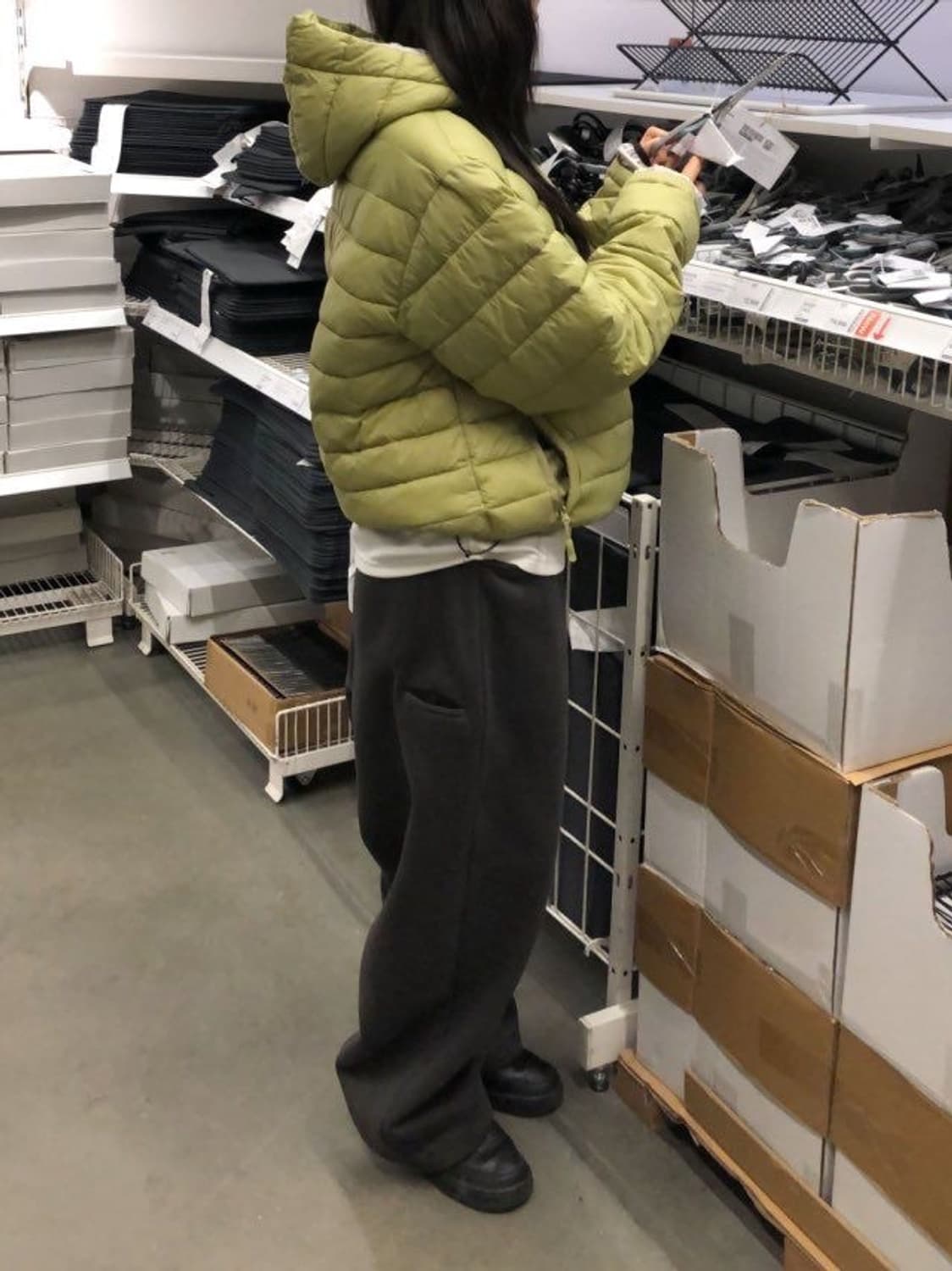 산산기어맛 경량패딩 Free size 상품이미지2