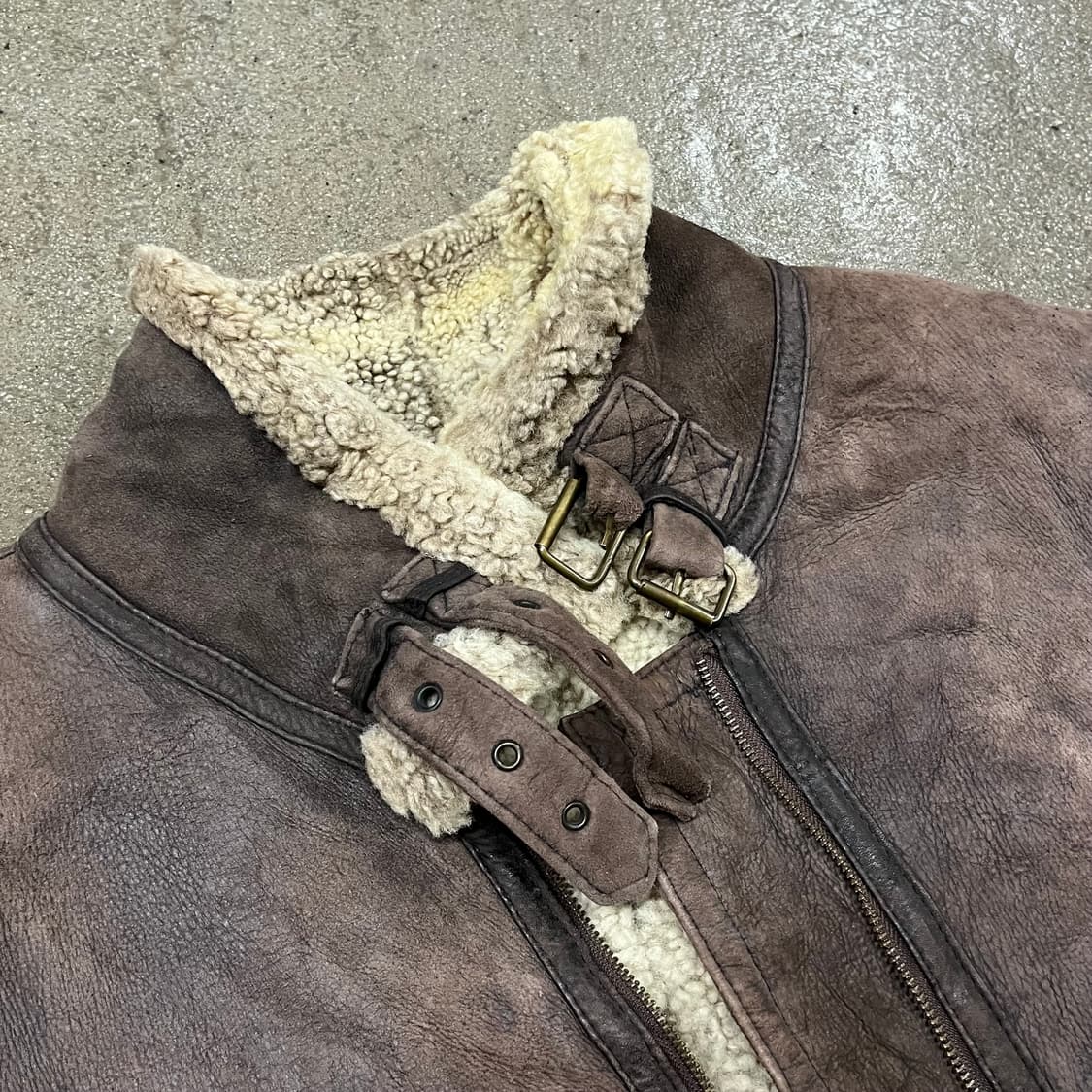 빈티지 B-3 양가죽 무스탕 (110) 상품이미지5