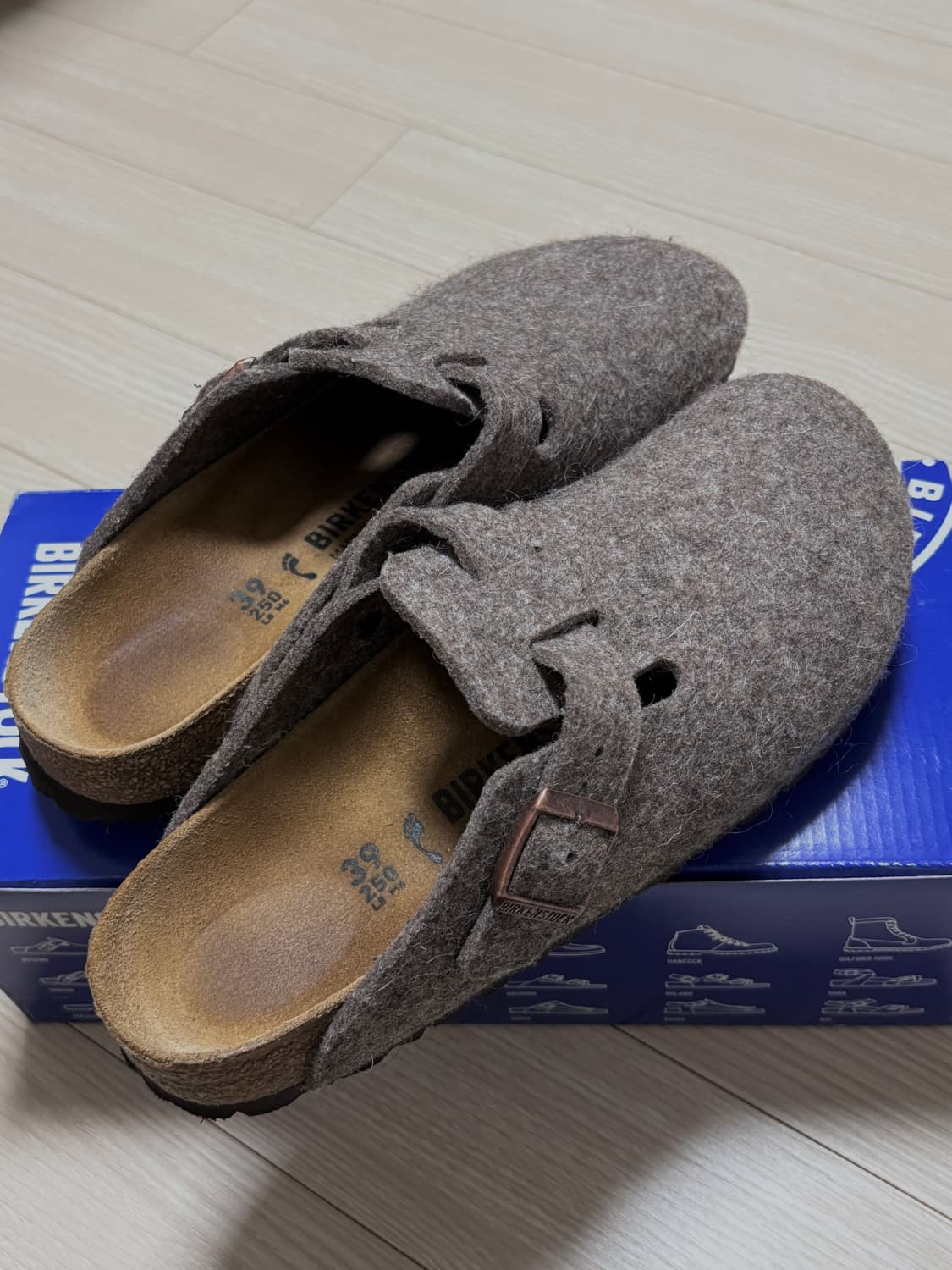 버켄스탁 보스턴 울 코코아 (39) 상품이미지1