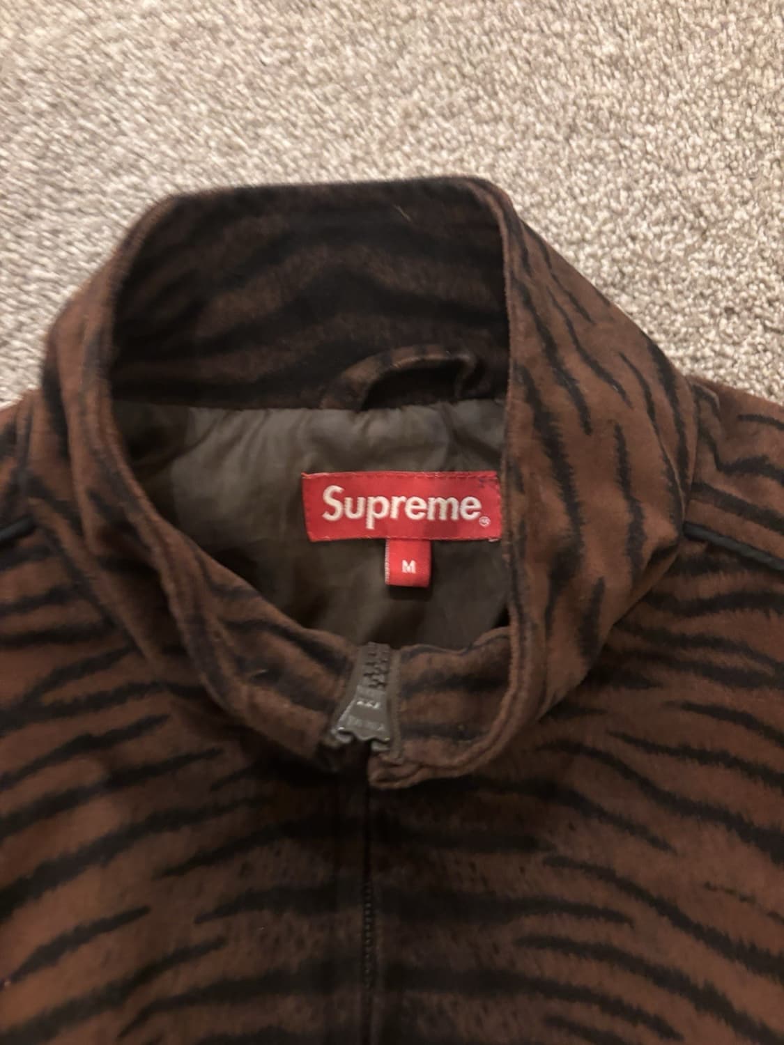 슈프림 타이거 스트라이프 트랙 자켓 상품이미지4