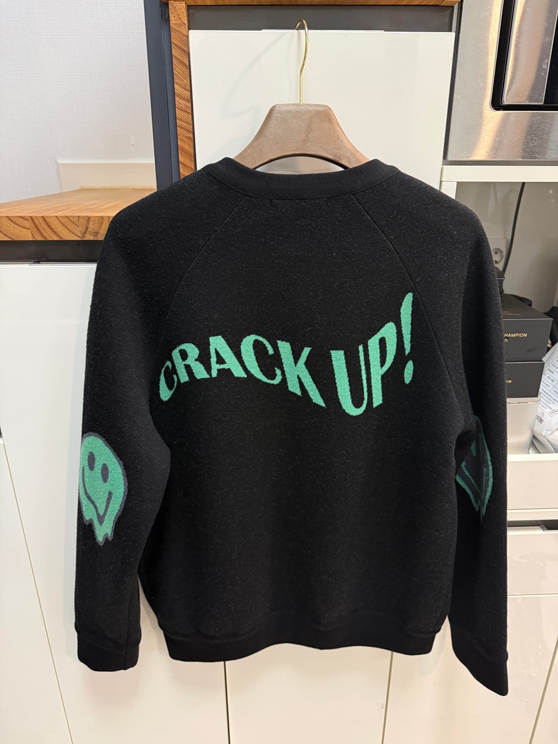 시스템옴므 멜팅 스마일 집업 가디건 100사이즈 판매합니다 ! 상품이미지2