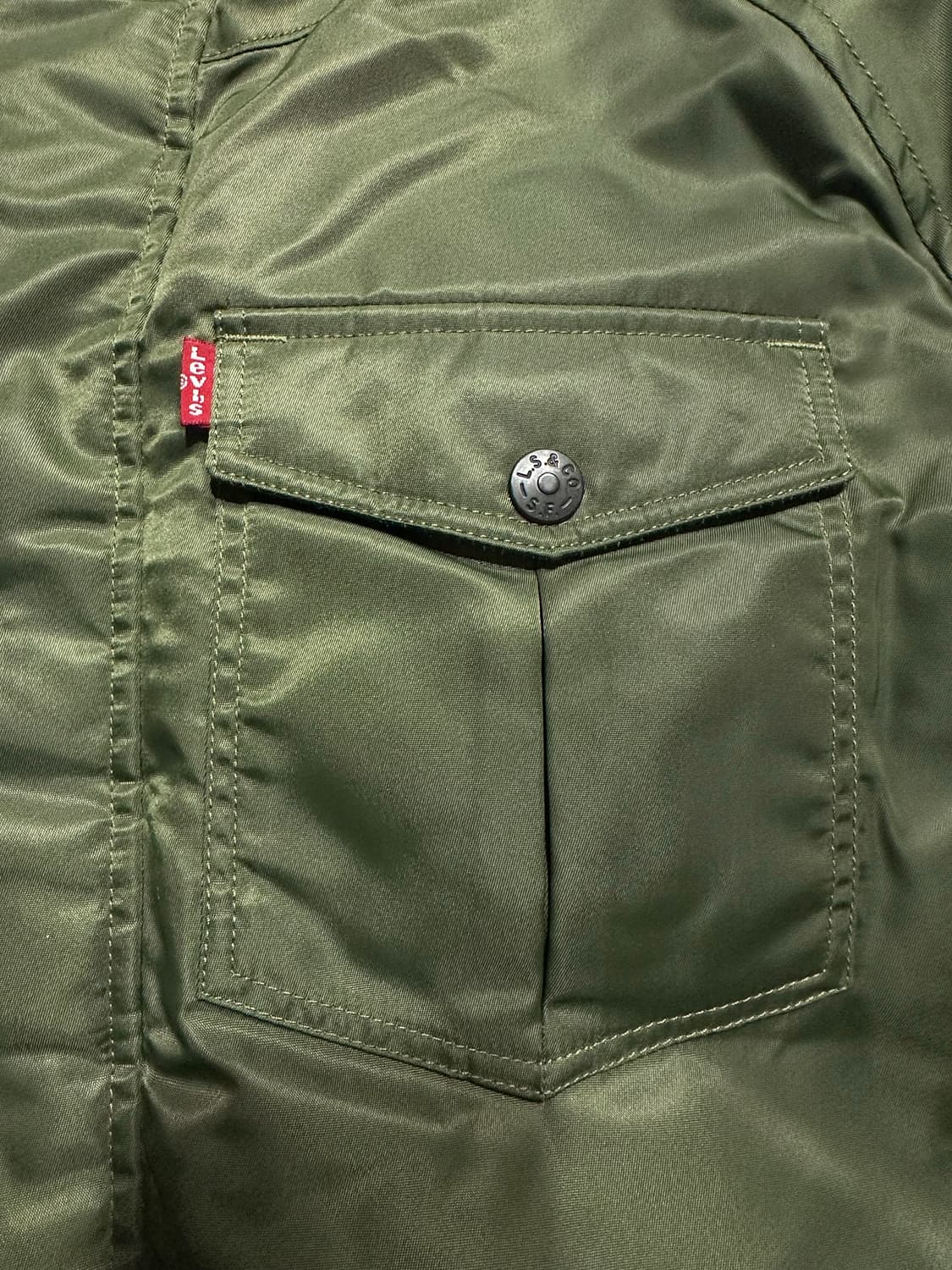 리바이스 트러커 후드 패딩 L 상품이미지3