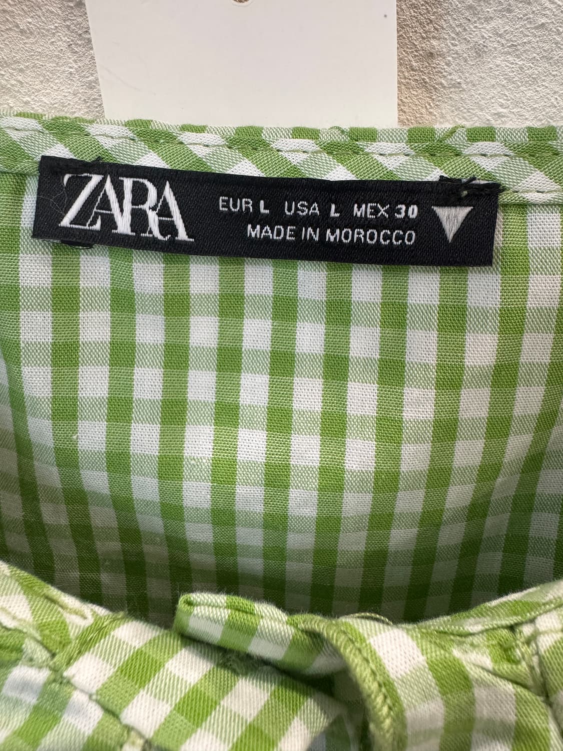 zara 체크 프레피BL 상품이미지2
