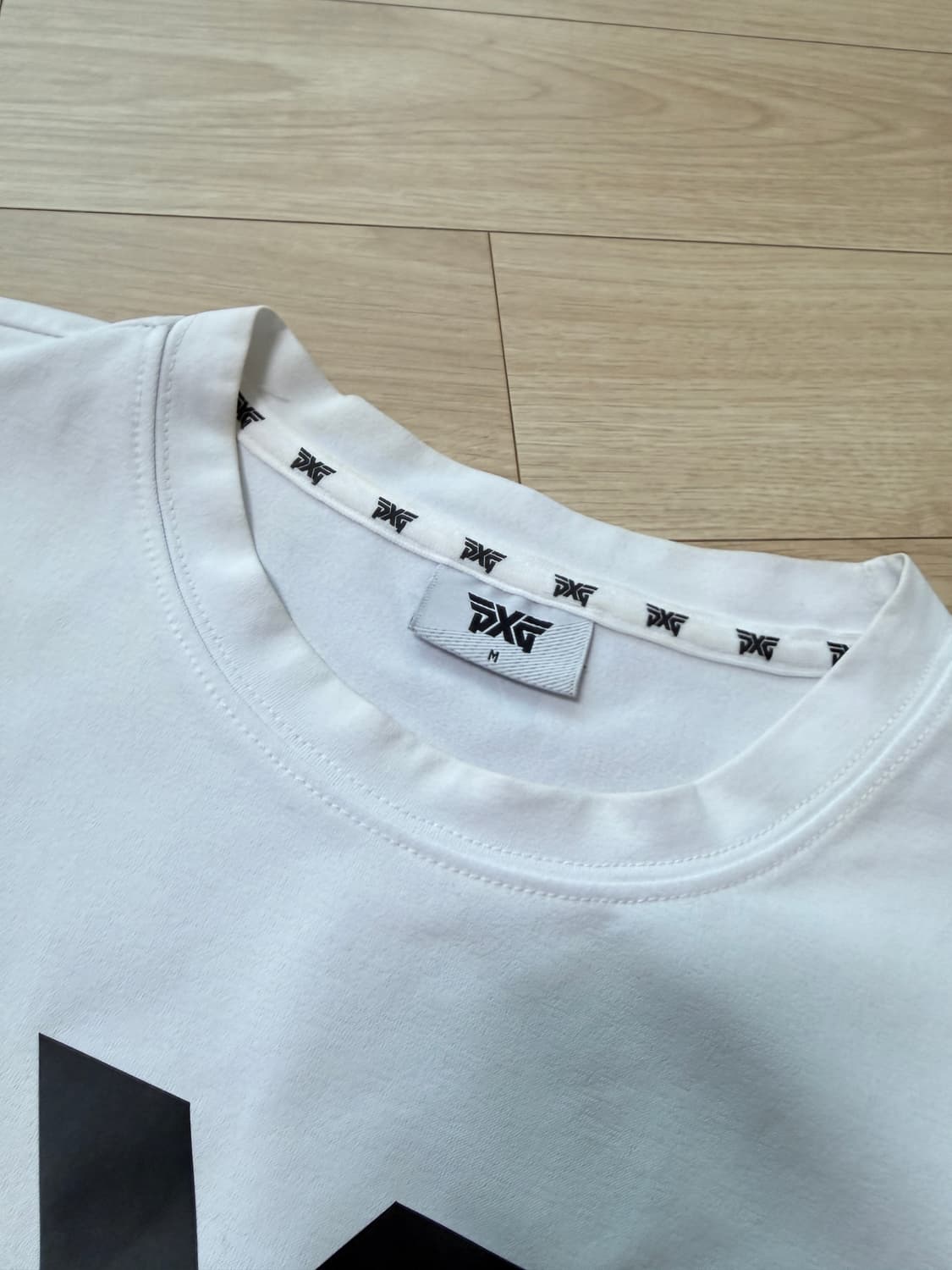 PXG 화이트 반팔 티셔츠 M 상품이미지4