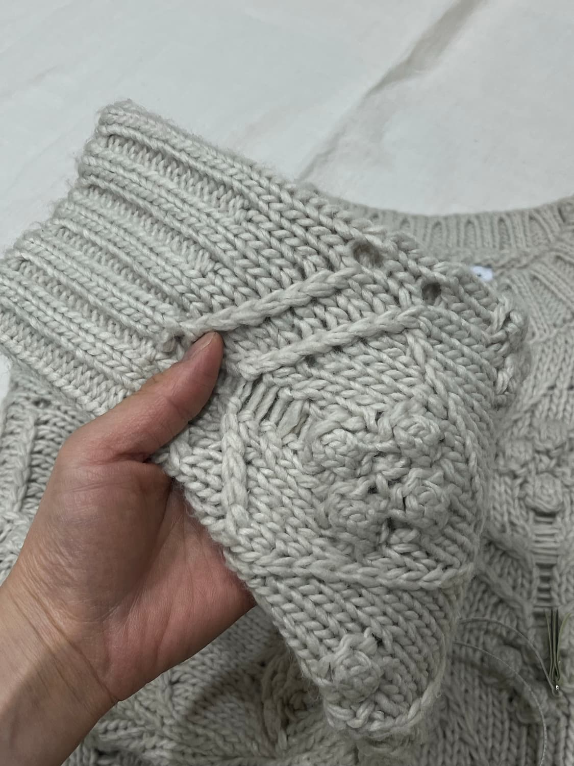 zara 폼폼니트 상품이미지2