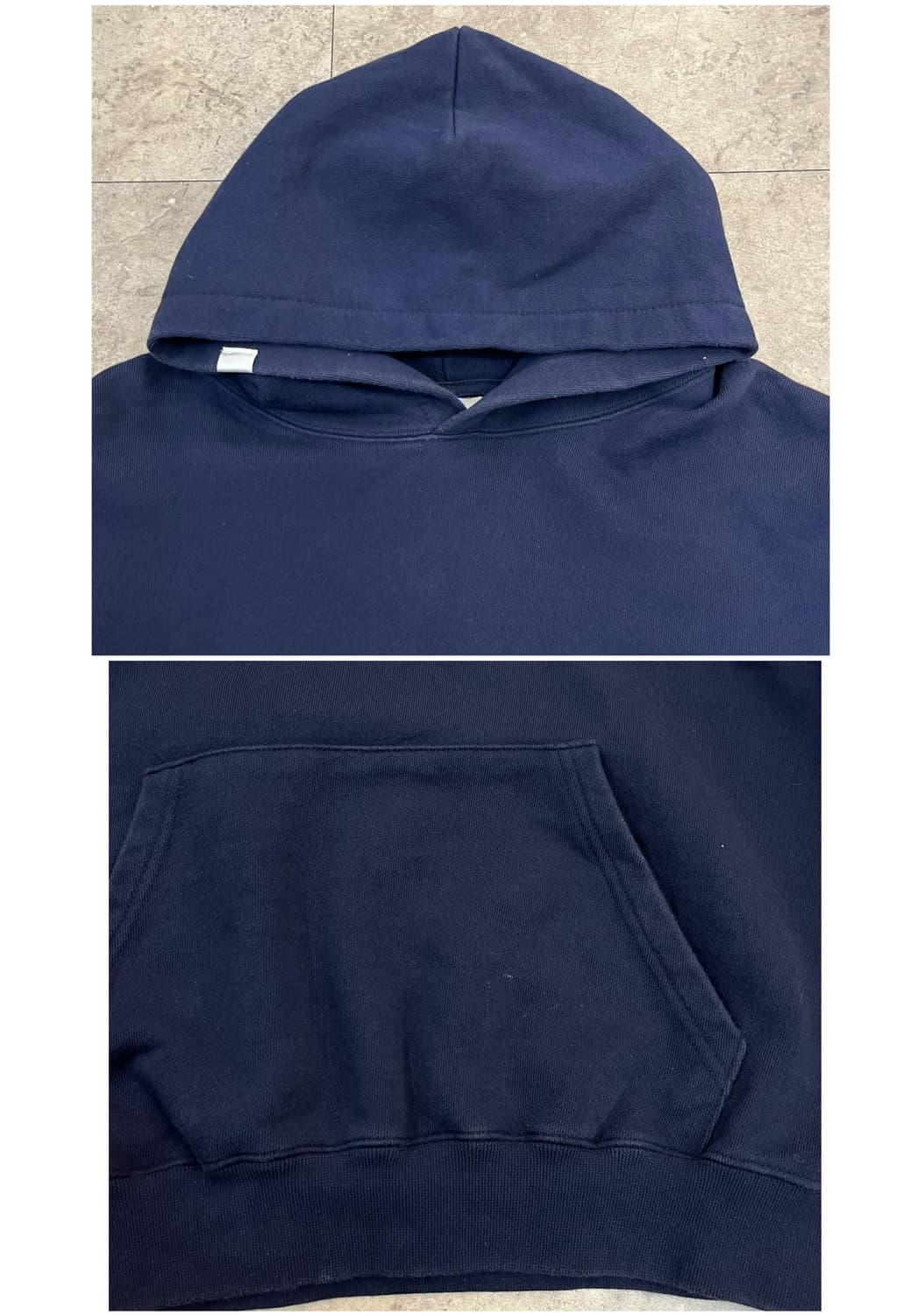 노매뉴얼 비트코인 후드티 네이비 S  #csz3323 상품이미지5