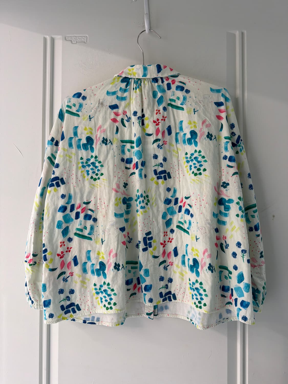 일본빈티지 모리 수채화 아방셔츠 상품이미지9