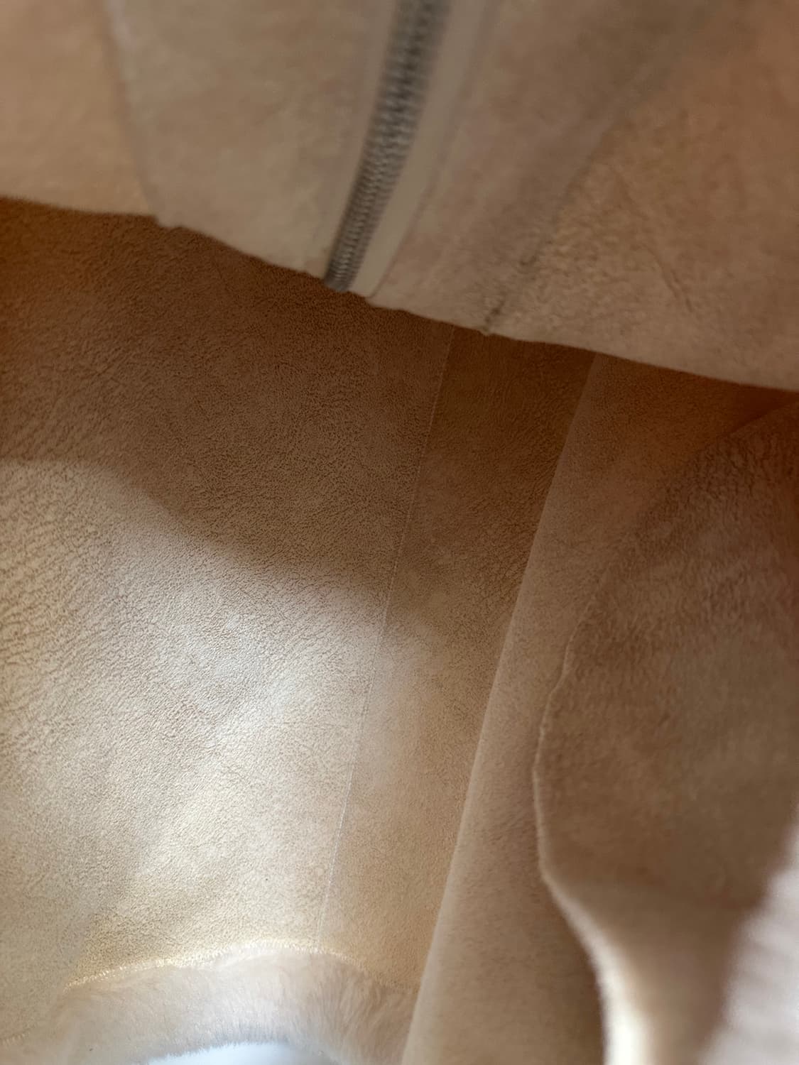 아이보리 리얼양모 자켓코트 상품이미지6