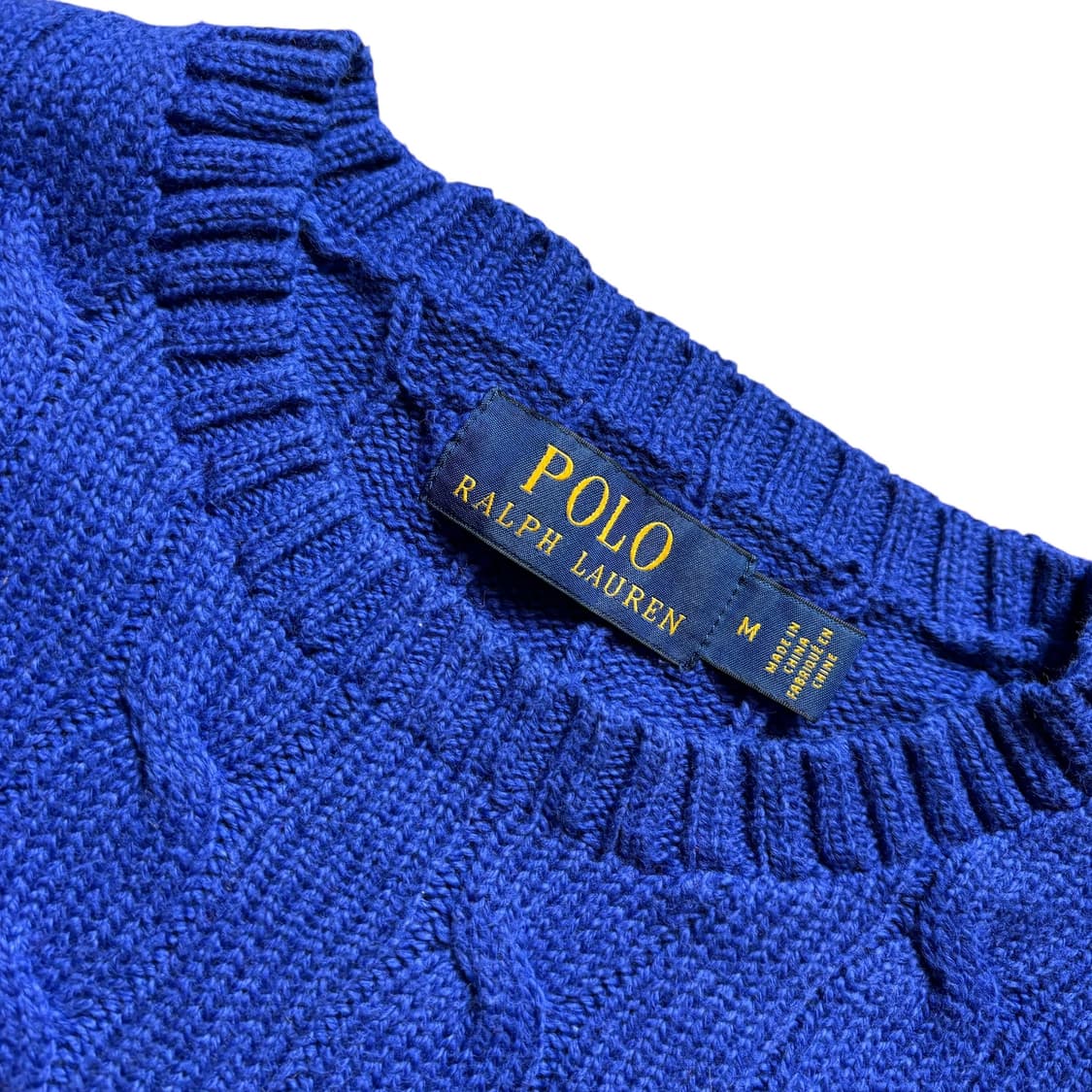 폴로 꽈배기 니트 상품이미지3