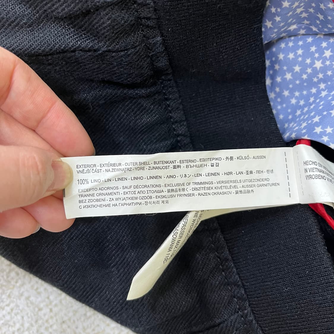 실측확인 자라 블루종 항공점퍼 0323M 상품이미지2