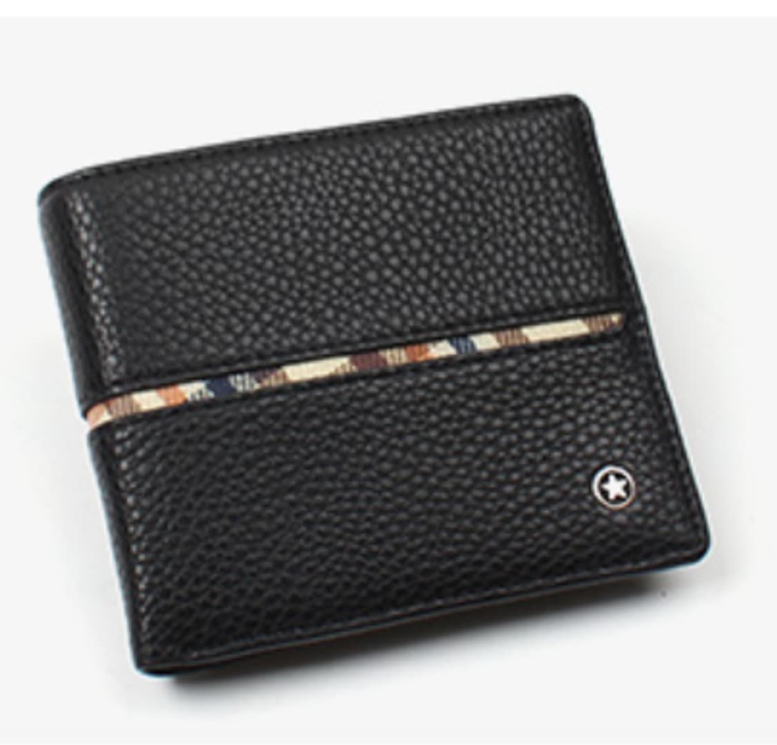 [블루마운트]심플 남성 반지갑 판매 상품이미지1