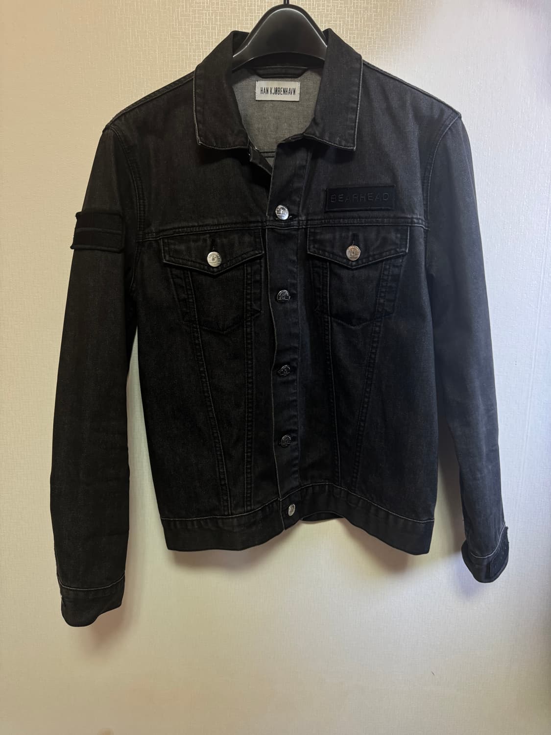한코펜하겐 Han Kjobenhavn 블랙 데님자켓 (남성) 상품이미지1