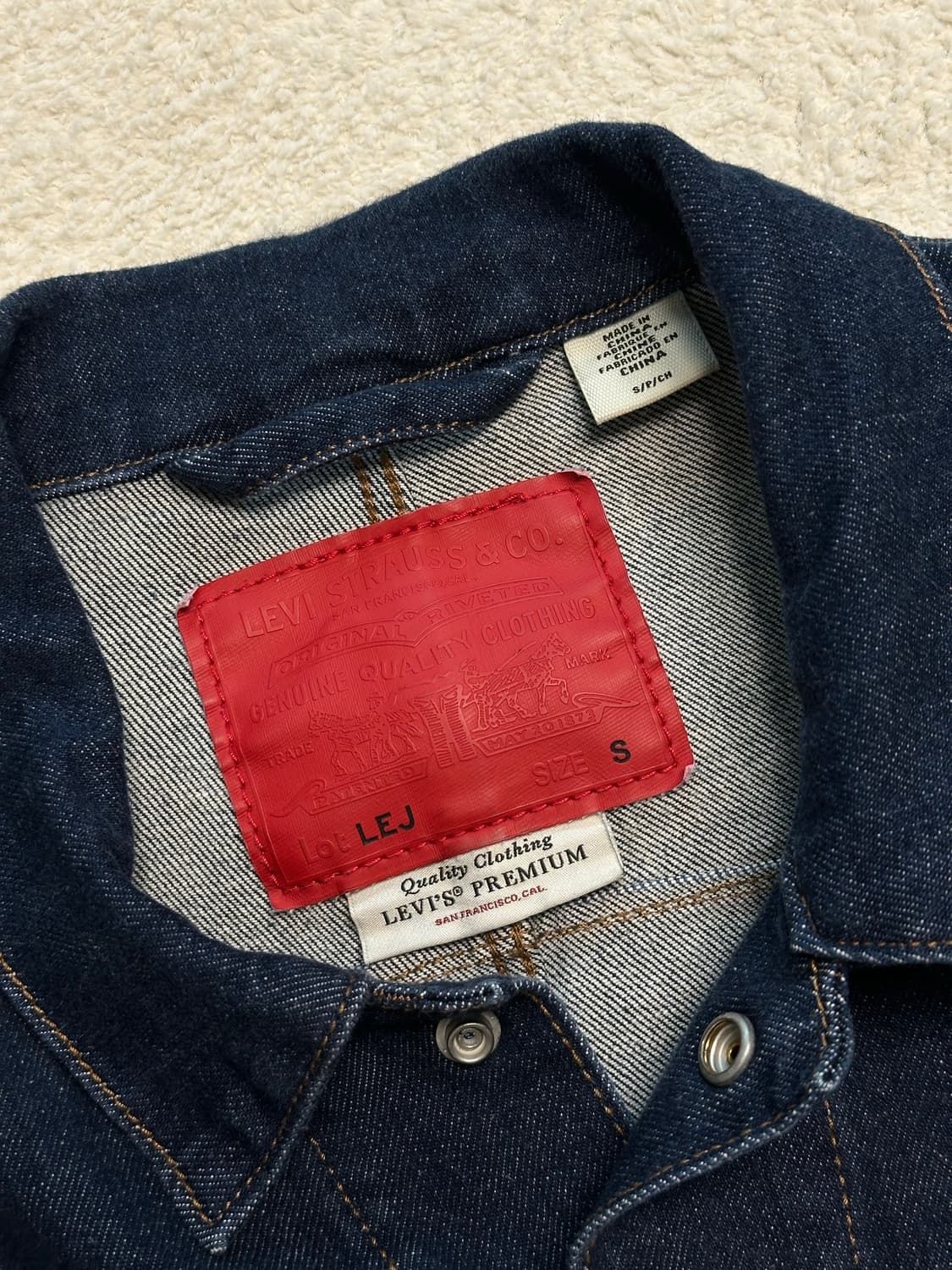 리바이스 엔지니어드 LEJ 트러커자켓 데님자켓 상품이미지3