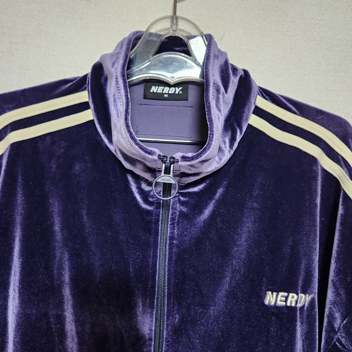 널디 벨벳 트레이닝 셋업 세트 M 상품이미지4