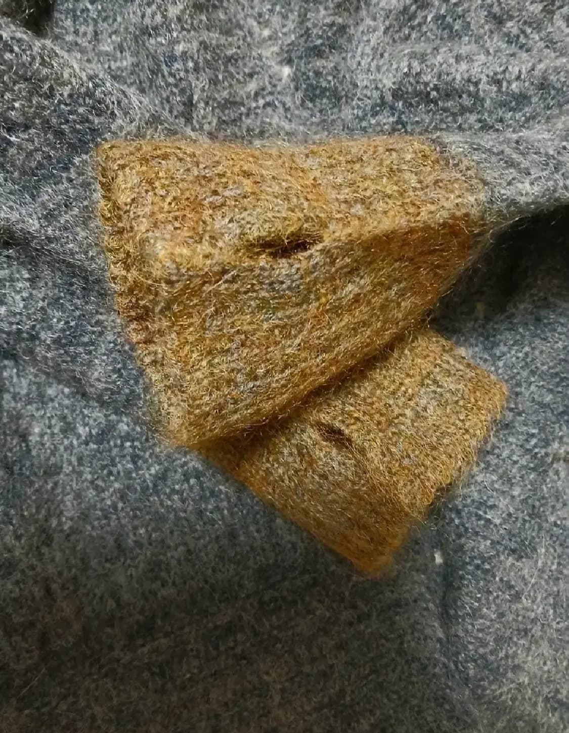 타임 펀칭 니트 가디건 90F 상품이미지3