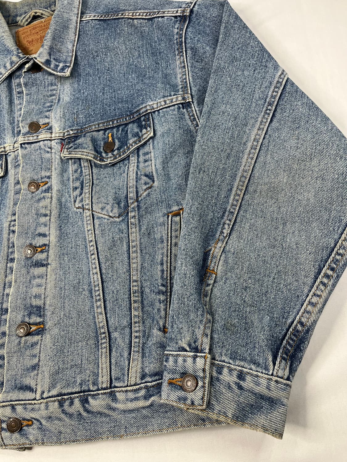 90s 리바이스 70507 데님 자켓 상품이미지6