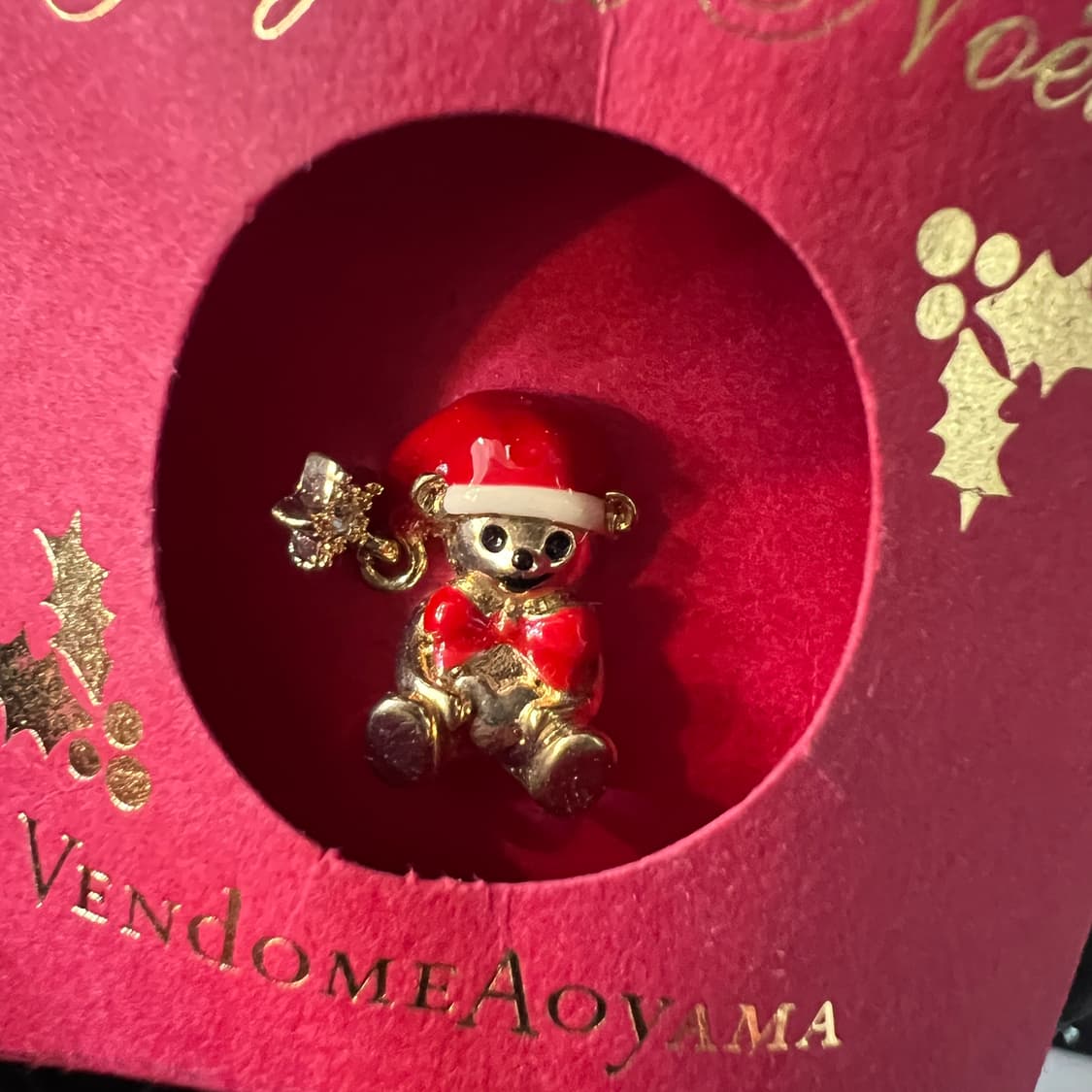 Vendome Aoyama 크리스마스 한정 핀 배지 상품이미지3