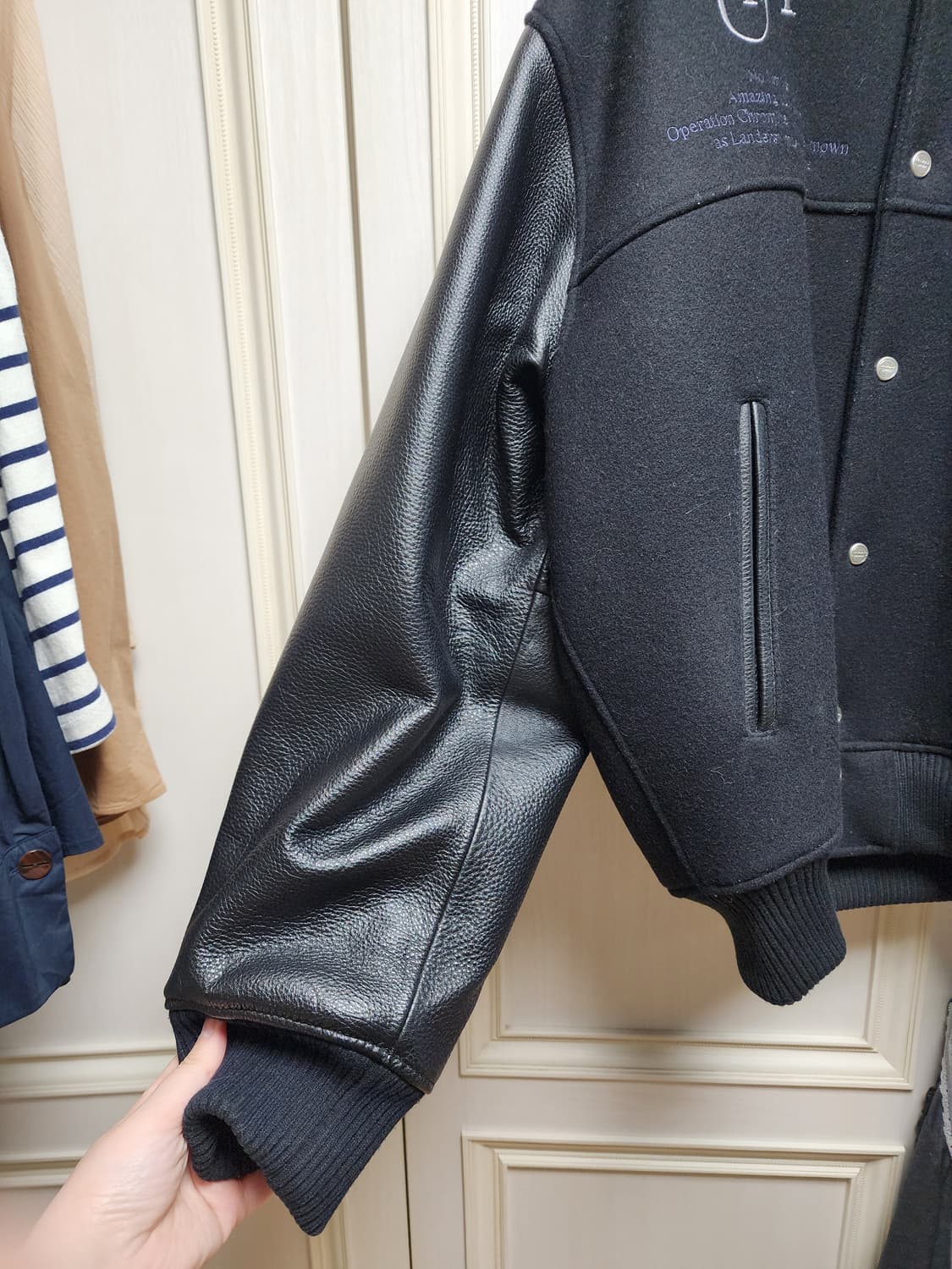 언더마이카 X SSG 랜더스 바시티 자켓 사이즈 1 상품이미지2