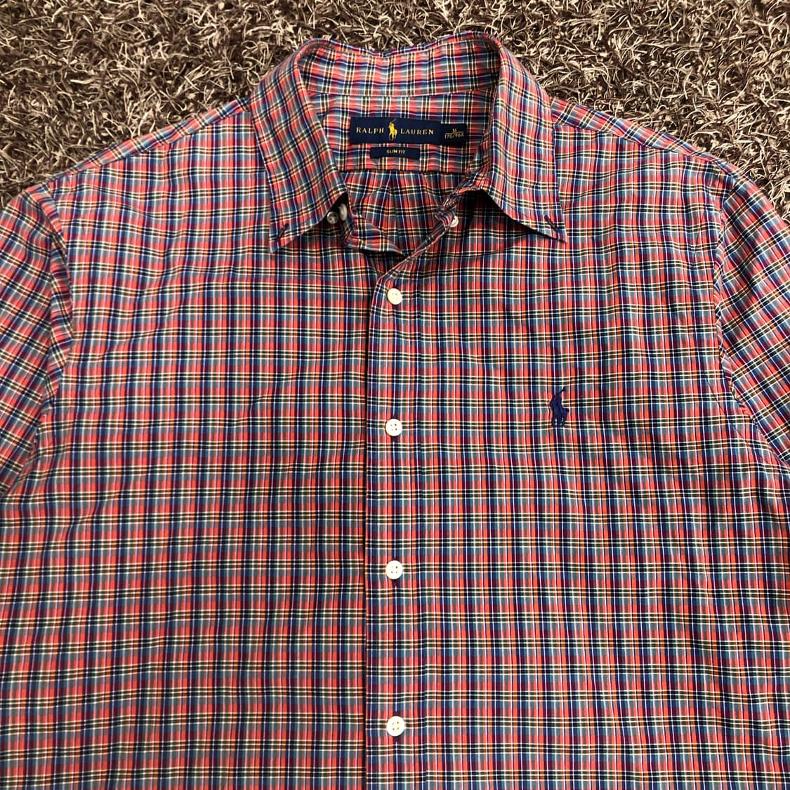 폴로 랄프로렌 체크 셔츠 상품이미지3