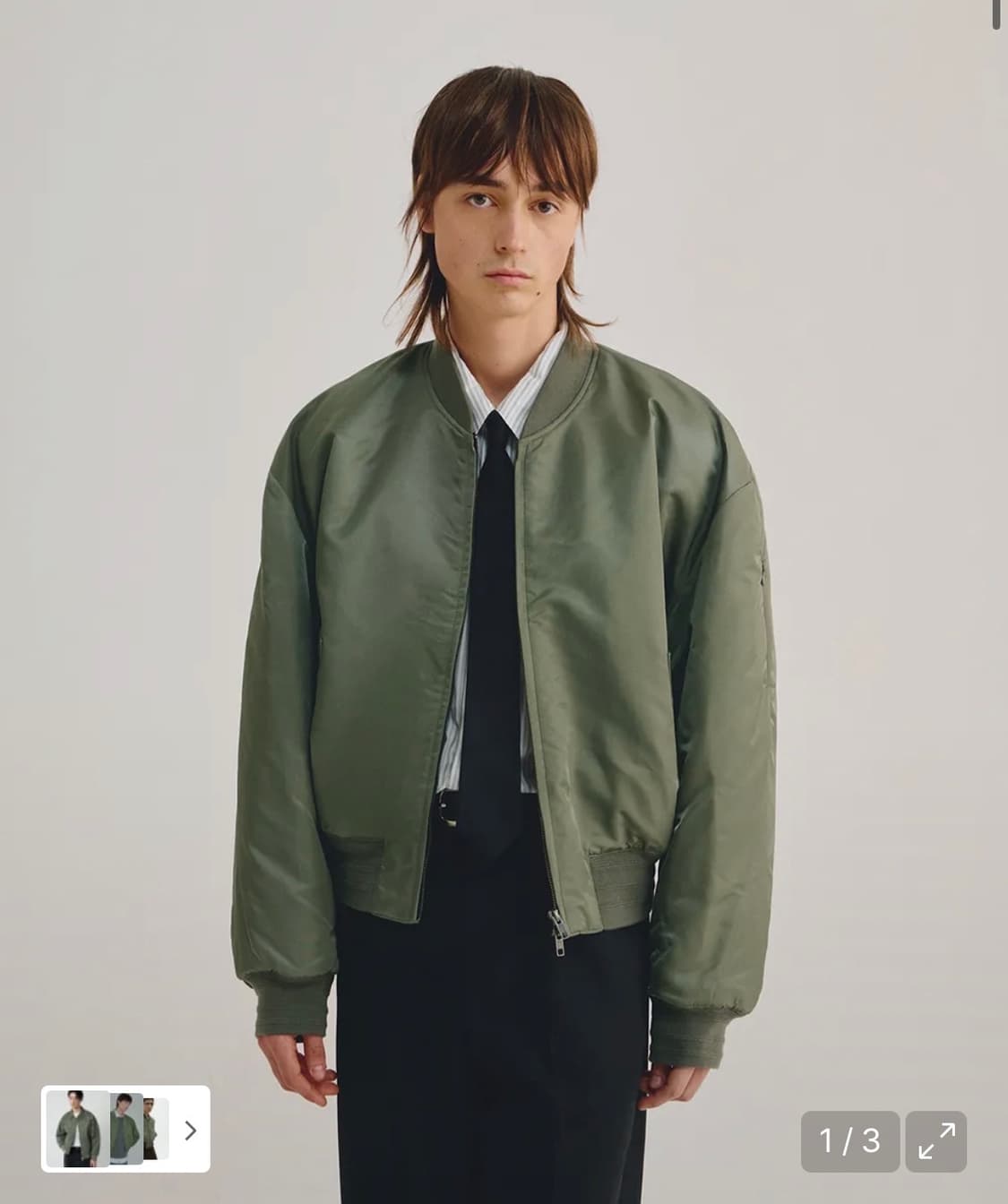 [46]엘무드 왕 헤비 나일론 ma-1 상품이미지1