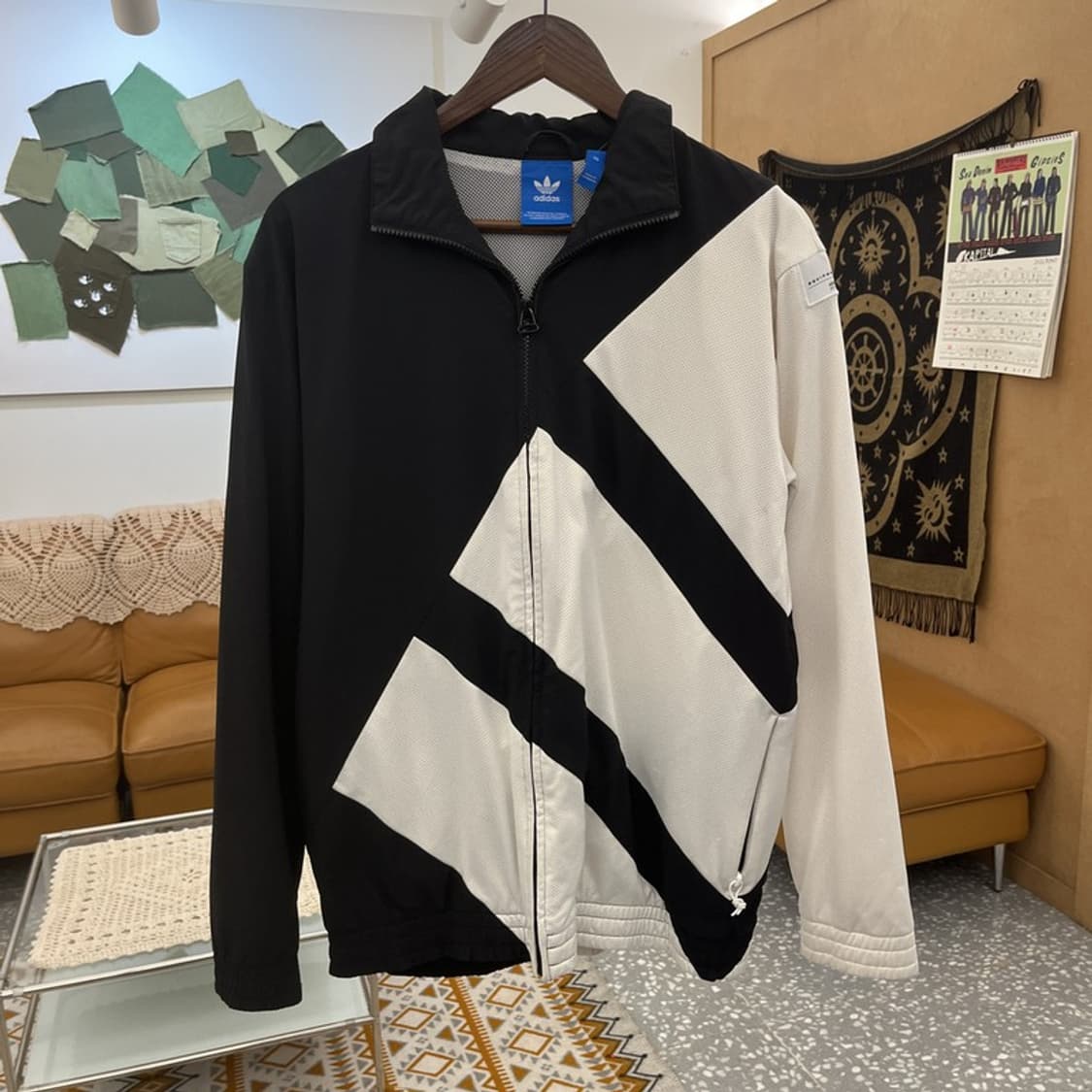 아디다스 스트릿 펑크 이큅먼트 바람막이 자켓 100 C10936 상품이미지3